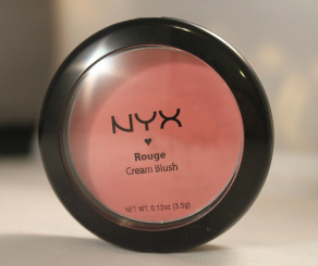 nyx cream blush swatches tickled
