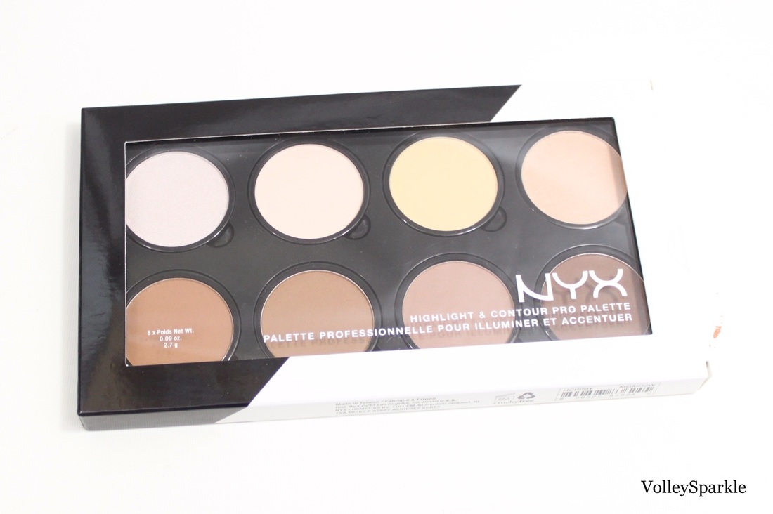 NEW NYX Highlight & Contour Palette Pro Review and Swatches 