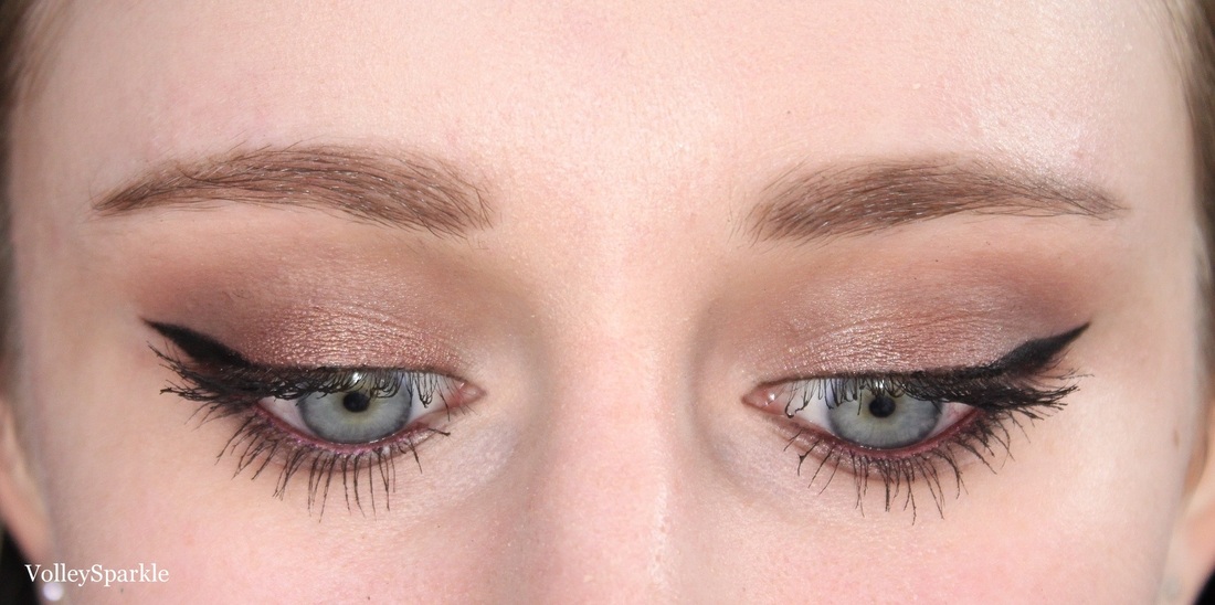 Rosy Brown Eye Look How To Volleysparkle