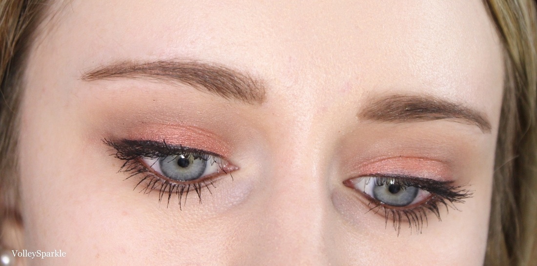 Simple Reddish Copper Eye Look How To Volleysparkle