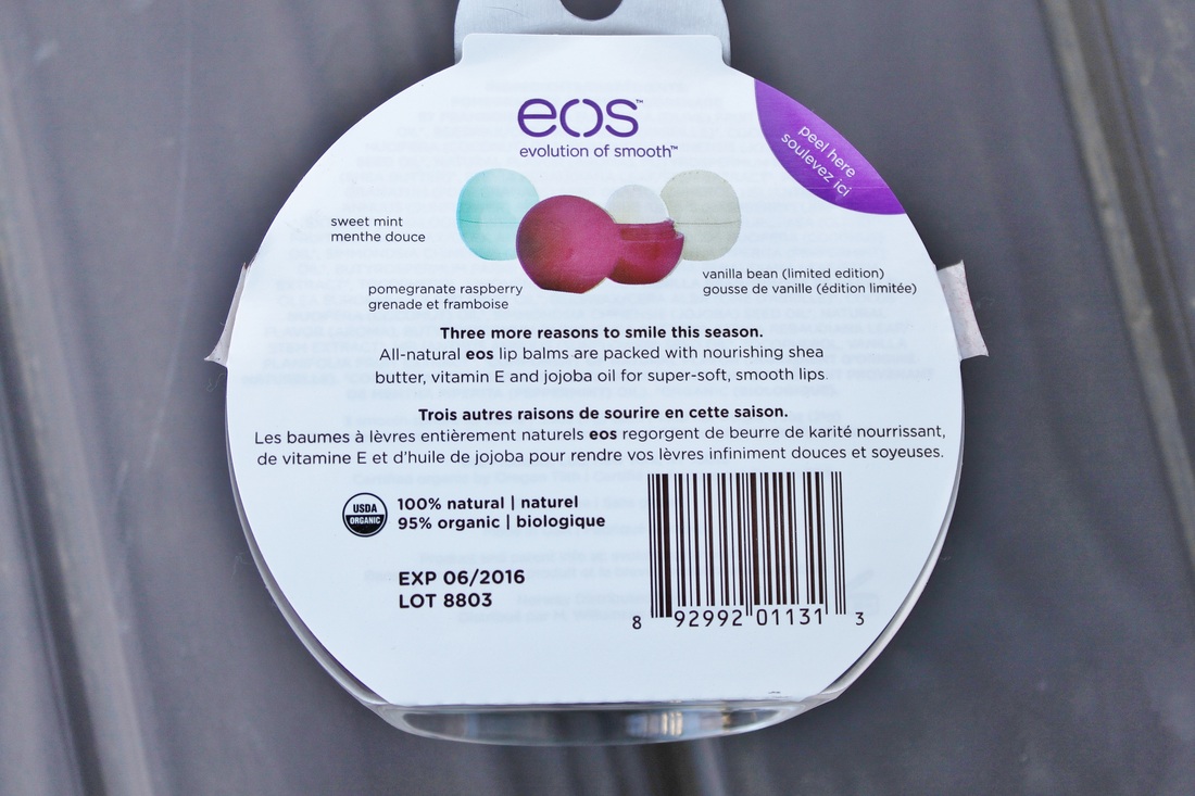 EOS Smooth Lip Balm Sphere Holiday Ornament Set