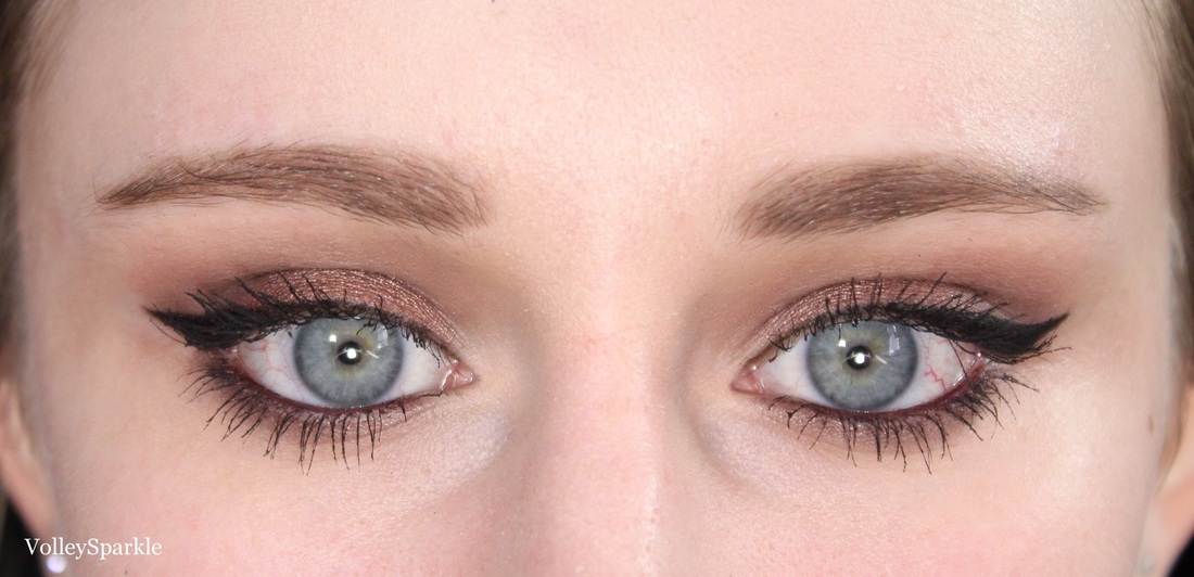 Rosy Brown Eye Look How To Volleysparkle