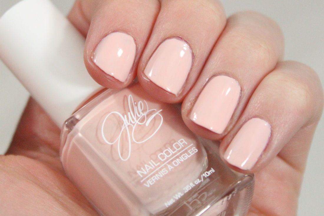 Julie G Birthday Suit Nail Color | Review & Swatches - volleysparkle
