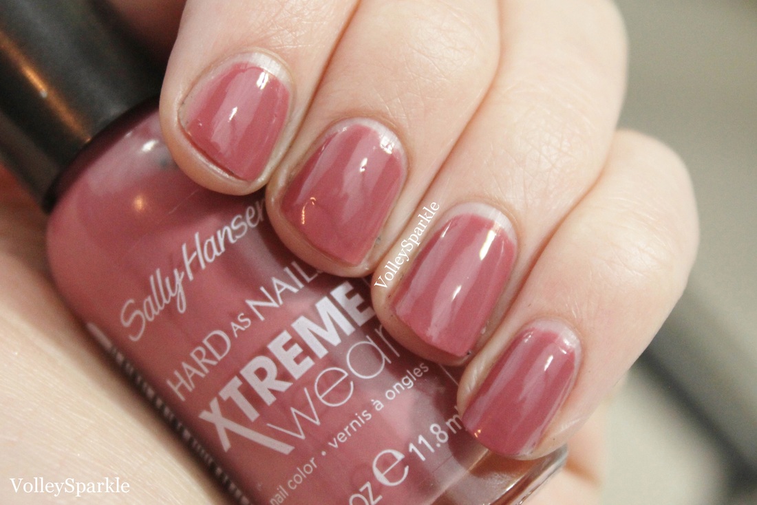 Sally Hansen Mauve Over Xtreme Wear Nail Color | Review & Swatches -  volleysparkle